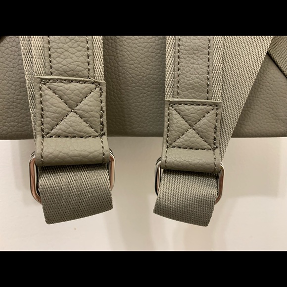 Purity Mavi Vegan Leather Backpack - Color: Mineral - Picture 11 of 15